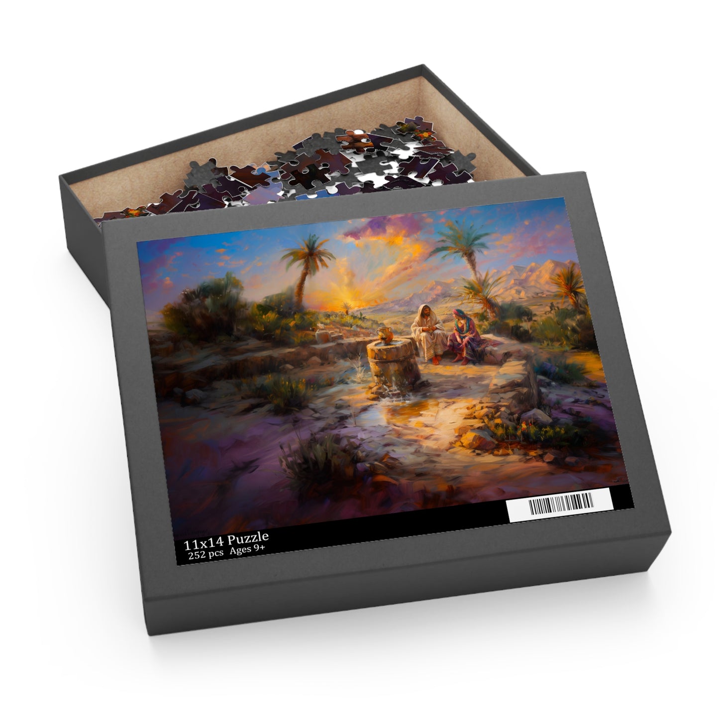 Jesus and the Samaritan Woman at the Well – Puzzle 120, 252, 500-Piece