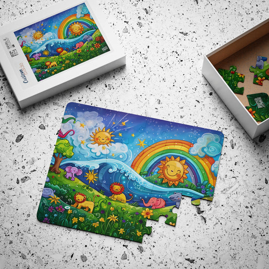 In the Beginning – 30 Pcs Kids Bible Puzzle