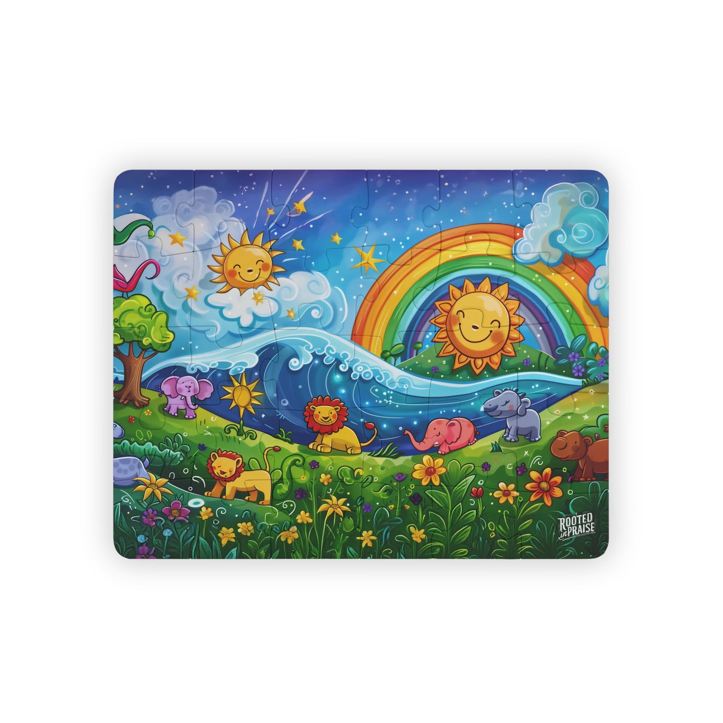 In the Beginning – 30 Pcs Kids Bible Puzzle